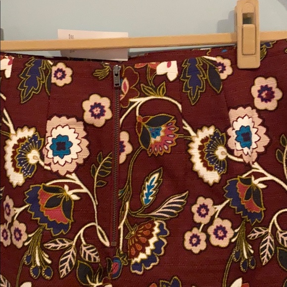 NWT Loft Floral Skirt size 4 - Picture 5 of 6